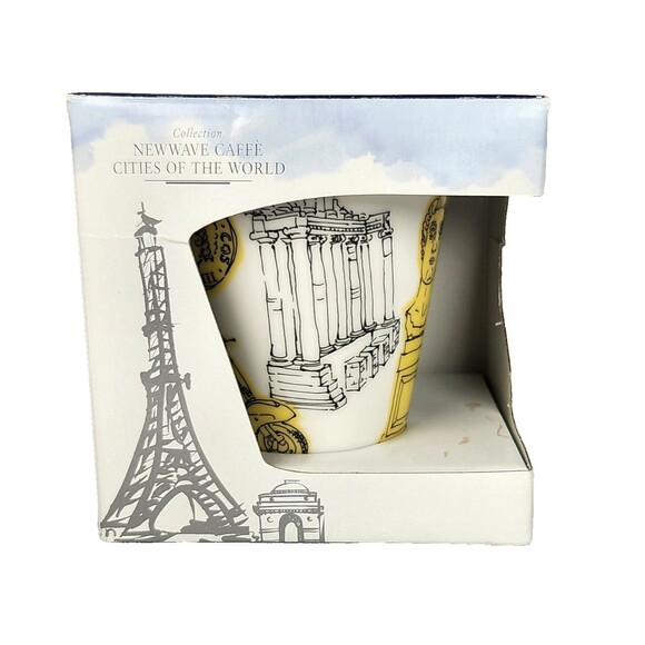 Rare Villeroy & Boch New Wave Caffe Cities Of The World Mug ROMA -NEW - Picture 2 of 8